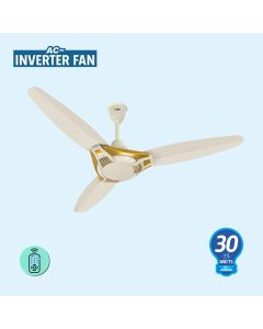 Super Asia Inverter Fan Aspire AC 56'' 30 watt Pure Copper Wire High Quality Colour Off White (HAMMALL-2)